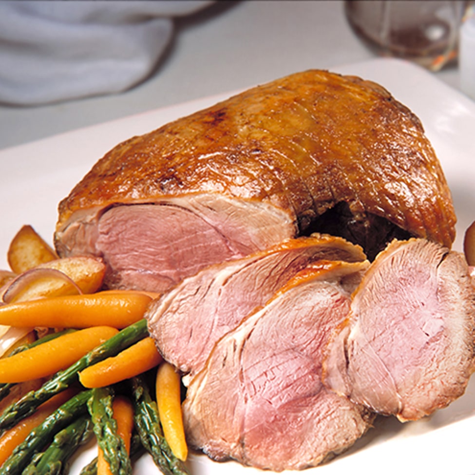 Roasted leg of Lamb