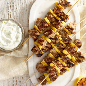 Lamb Shoulder Kebobs